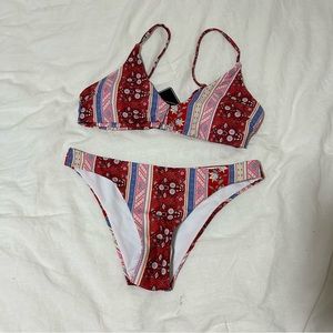 Zaful red bikini